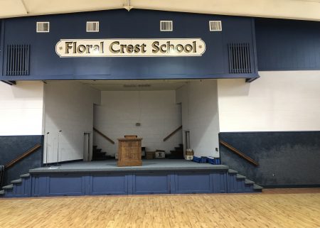 School Gym and Stage